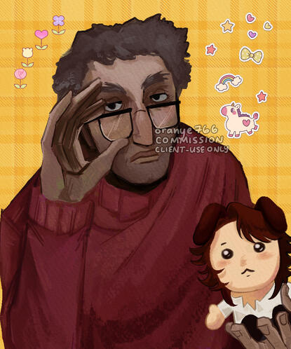 Rendered headshot for letsgetpuft on Instagram