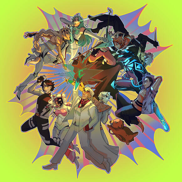 Merch Design (To Be Hero X)